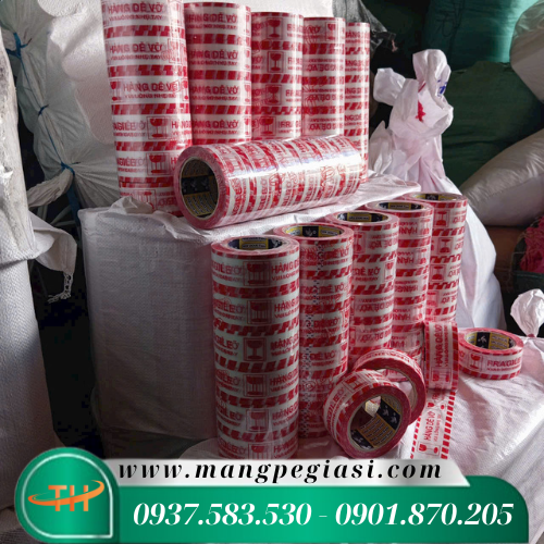 Băng keo in chữ hàng dễ vỡ