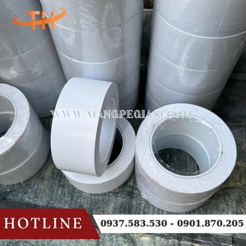 Băng keo dán nền màu trắng Băng keo dán nền màu trắng