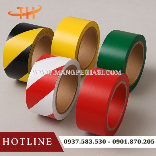 Băng keo dán sàn đa dạng màu sắc Băng keo dán sàn đa dạng màu sắc