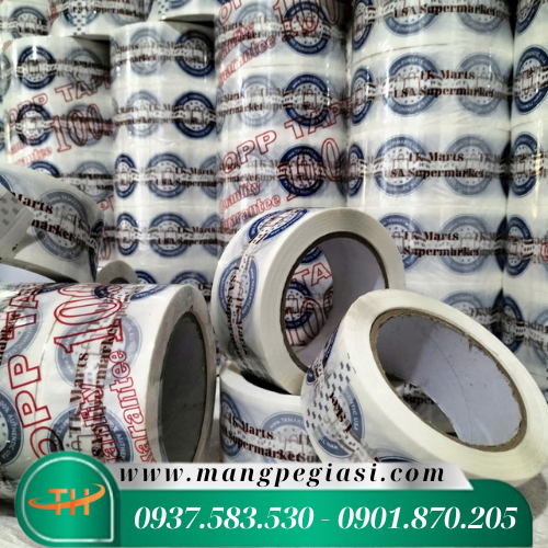 Băng keo dán thùng xốp bưu phẩm