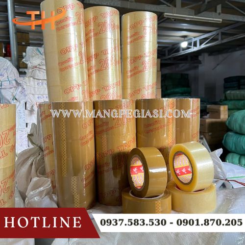 Băng keo dán thùng trong đục siêu dính Băng keo dán thùng trong đục siêu dính