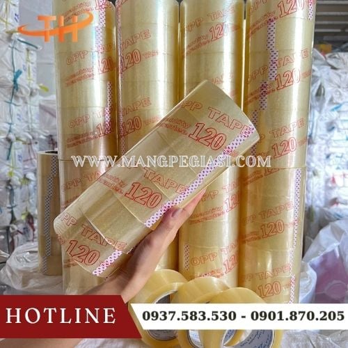 Băng keo dán thùng trong suốt thẩm mỹ Băng keo dán thùng trong suốt thẩm mỹ