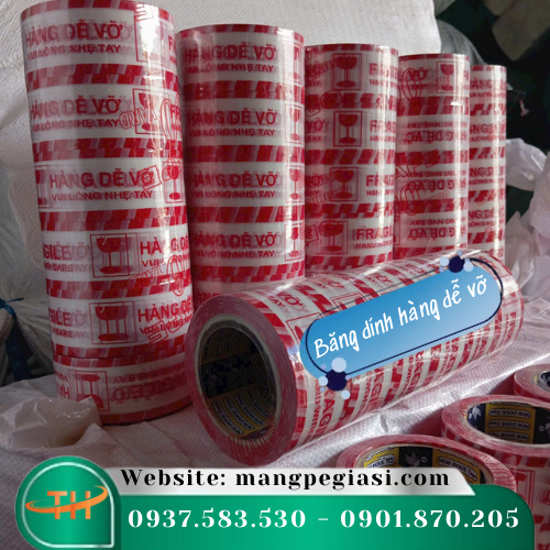 Băng keo hàng dễ vỡ xin nhẹ tay
