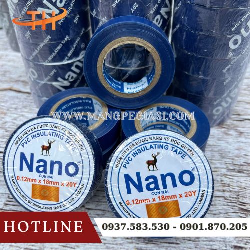 Băng keo điện Nano hiệu con nai Băng keo điện Nano hiệu con nai