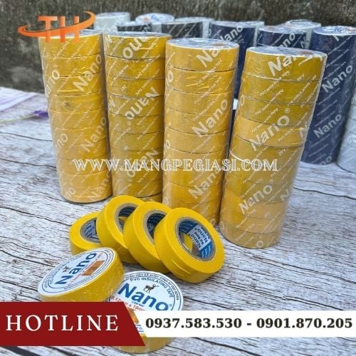 Băng keo điện Nano màu vàng Băng keo điện Nano màu vàng