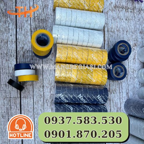 Băng keo điện Nano với nhiều màu Băng keo điện Nano với nhiều màu
