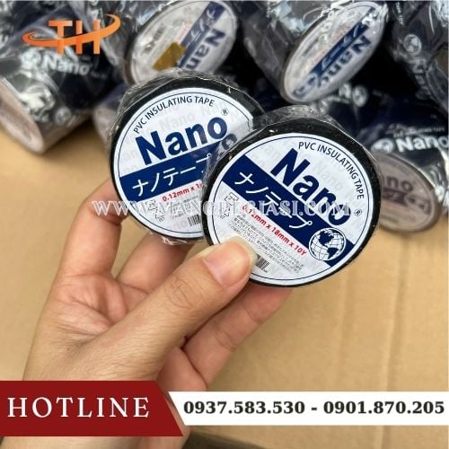Băng keo điện Nano PVC bền chắc siêu bám dính Băng keo điện Nano PVC bền chắc siêu bám dính