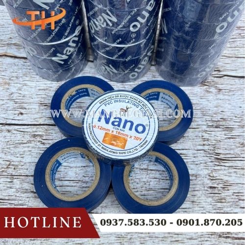 Băng keo điện Nano sản phẩm không thể thiếu trong mọi công trình điện Băng keo điện Nano sản phẩm không thể thiếu trong mọi công trình điện
