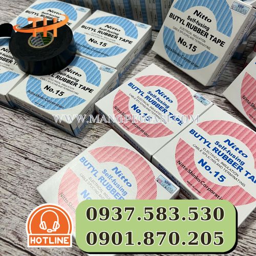 Băng keo điện Nitto N15 chống nước tuyệt đối Băng keo điện Nitto N15 chống nước tuyệt đối