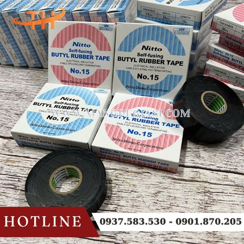 Băng keo điện Nitto Shinko N15 Nhật Bản Băng keo điện Nitto Shinko N15 Nhật Bản