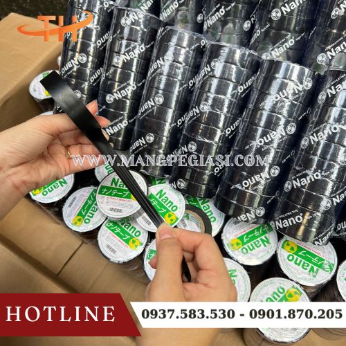 Băng keo điện PVC có độ co giãn cao Băng keo điện PVC có độ co giãn cao