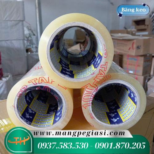 Băng keo trong dán thùng (đóng gói)