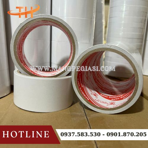 Băng keo giấy 2 mặt 4F8 Băng keo giấy 2 mặt 4F8