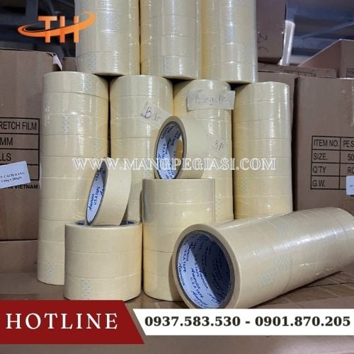 Băng keo giấy 3F dùng dán ghi chú, che sơn Băng keo giấy 3F dùng dán ghi chú, che sơn
