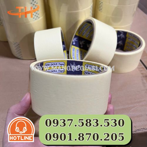 Băng keo giấy chất lượng bám dính tốt Băng keo giấy chất lượng bám dính tốt