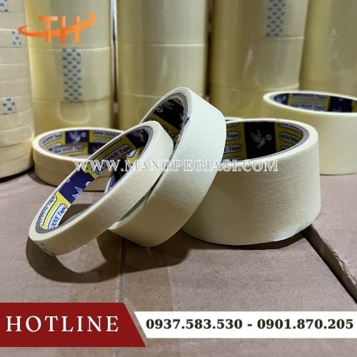 Băng keo giấy dính tốt bền bỉ dễ viết, dễ xé, dễ dán Băng keo giấy dính tốt bền bỉ dễ viết, dễ xé, dễ dán