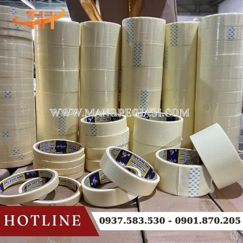 Băng keo giấy dùng dán viết ghi chú Băng keo giấy dùng dán viết ghi chú