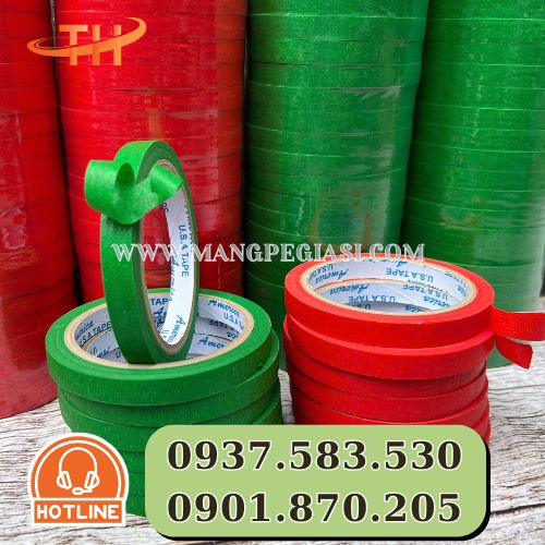 Băng keo giấy màu chất lượng Băng keo giấy màu chất lượng