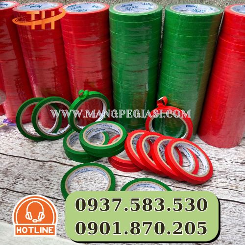 Băng keo giấy màu có ứng dụng đa dạng Băng keo giấy màu có ứng dụng đa dạng