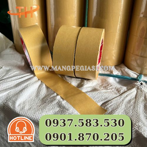 Băng keo giấy nâu có độ thẩm mỹ cao Băng keo giấy nâu có độ thẩm mỹ cao