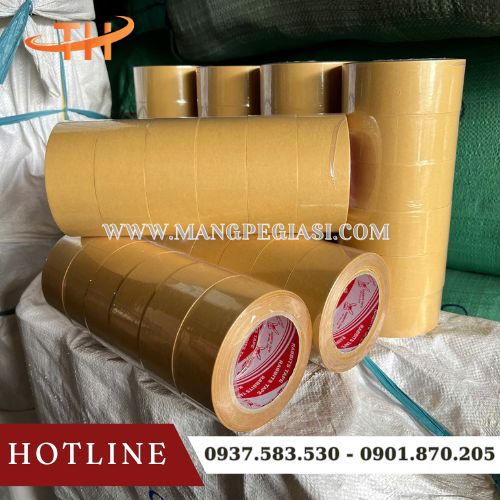 Băng keo giấy nâu da bò 4F8 Băng keo giấy nâu da bò 4F8