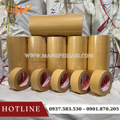 Băng keo giấy nâu da bò bền đẹp giá sỉ Băng keo giấy nâu da bò bền đẹp giá sỉ