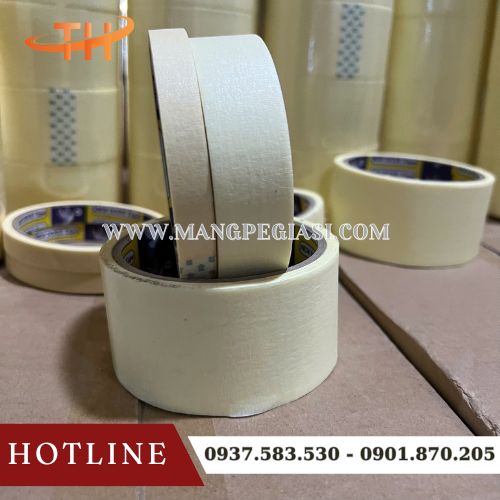 Băng keo giấy nhăn 1F2, 2F4, 4F8 Băng keo giấy nhăn 1F2, 2F4, 4F8