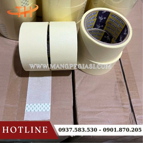 Băng keo giấy nhăn bền đẹp Băng keo giấy nhăn bền đẹp