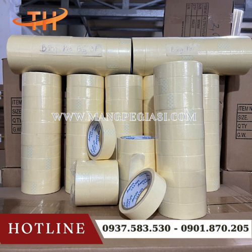 Băng keo giấy nhăn giá sỉ rẻ Băng keo giấy nhăn giá sỉ rẻ