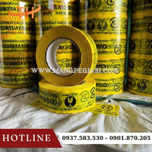 Băng keo hàng dễ vỡ 200yard Băng keo hàng dễ vỡ 200yard