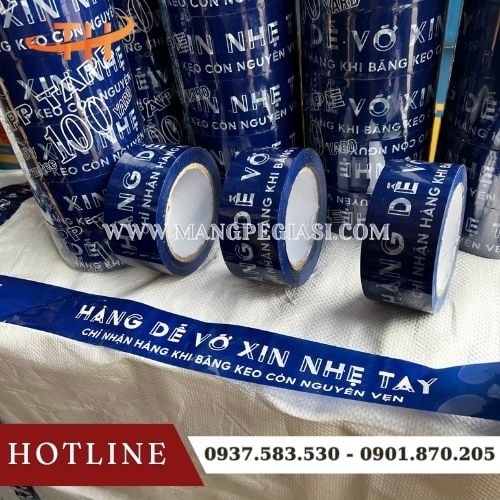 Băng keo hàng dễ vỡ in đẹp bền màu, dai khó rách, siêu dính Băng keo hàng dễ vỡ in đẹp bền màu, dai khó rách, siêu dính