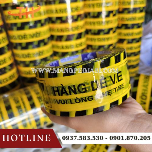 Băng keo hàng dễ vỡ in đẹp sắc nét Băng keo hàng dễ vỡ in đẹp sắc nét
