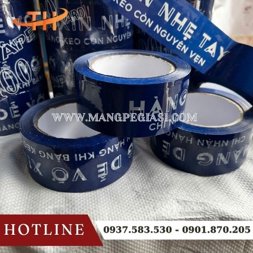 Băng keo hàng dễ vỡ in sắc nét, bám dính tốt và độ bền cao Băng keo hàng dễ vỡ in sắc nét, bám dính tốt và độ bền cao