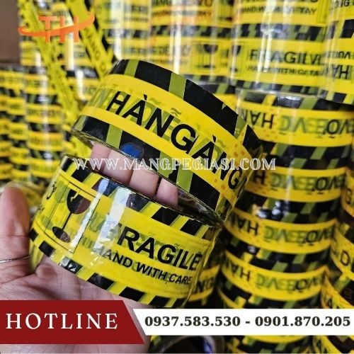 Băng keo in chữ hàng dễ mang lại nhiều lợi ích trong đóng gói Băng keo in chữ hàng dễ mang lại nhiều lợi ích trong đóng gói