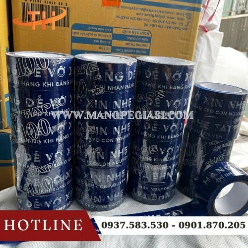 Băng keo in chữ hàng dễ vỡ theo yêu cầu Băng keo in chữ hàng dễ vỡ theo yêu cầu