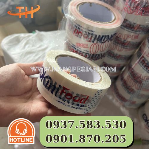 Băng keo in logo thương hiệu đa dụng Băng keo in logo thương hiệu đa dụng