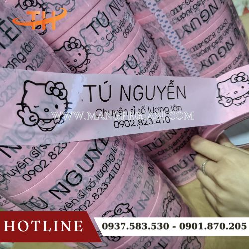 Băng keo in logo in chữ siêu dính siêu bền Băng keo in logo in chữ siêu dính siêu bền