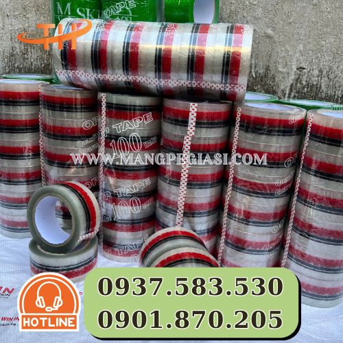 Băng keo in logo nền trong chất lượng Băng keo in logo nền trong chất lượng