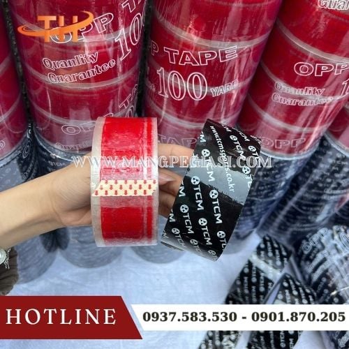 Băng keo in logo OPP bền dai siêu dính màu đẹp Băng keo in logo OPP bền dai siêu dính màu đẹp