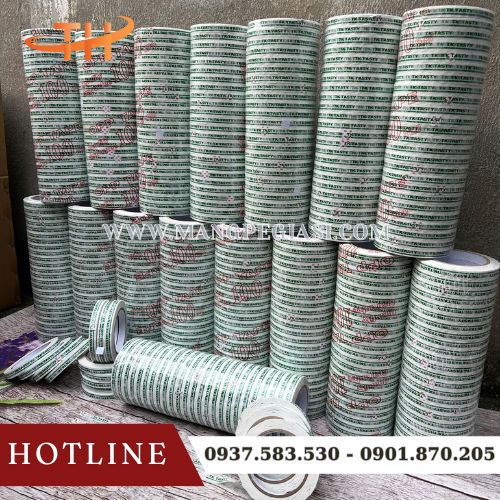 Băng keo in logo siêu dính bền đẹp Băng keo in logo siêu dính bền đẹp