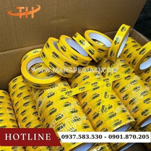 Băng keo in logo OPP bền dai chịu lực cao Băng keo in logo OPP bền dai chịu lực cao