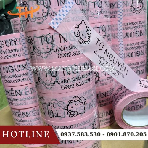 Băng keo in logo thông tin doanh nghiệp Băng keo in logo thông tin doanh nghiệp