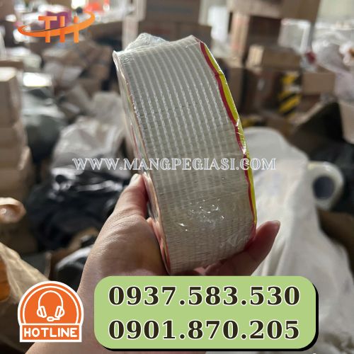 Băng keo lưới thạch cao sợi thuỷ tinh phân tán lực đều Băng keo lưới thạch cao sợi thuỷ tinh phân tán lực đều