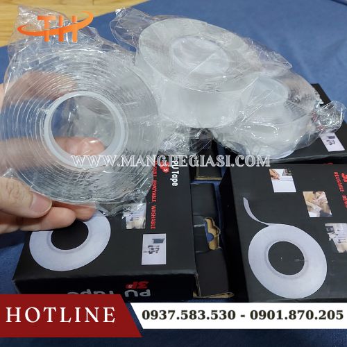 Băng keo ma thuật nano gel siêu dính Băng keo ma thuật nano gel siêu dính