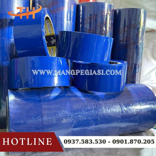 Băng dính màu xanh dương OPP 4F8 Băng dính màu xanh dương OPP 4F8