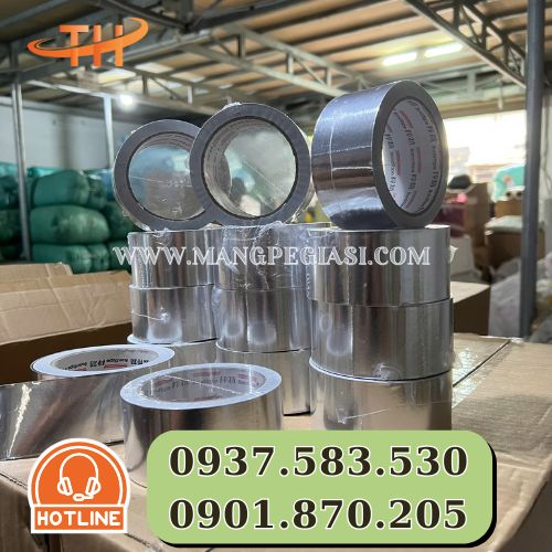 Băng keo nhôm bạc 4F8 Băng keo nhôm bạc 4F8