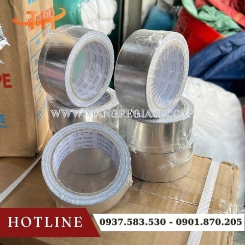 Băng keo nhôm bạc cách nhiệt chống nước dán bảo ôn Băng keo nhôm bạc cách nhiệt chống nước dán bảo ôn
