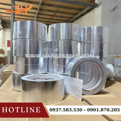 Băng keo nhôm bạc chất lượng cao Băng keo nhôm bạc chất lượng cao