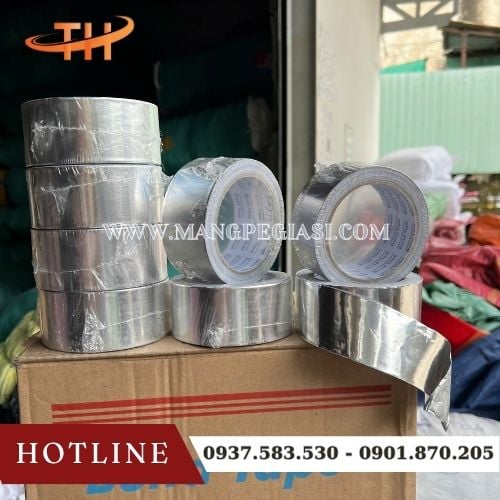 Băng keo nhôm, băng dính bạc giá sỉ Băng keo nhôm, băng dính bạc giá sỉ