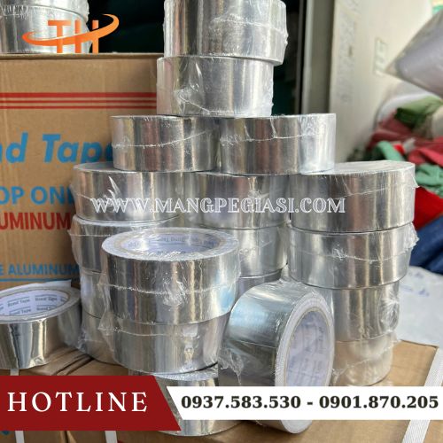 Băng keo nhôm dán bảo ôn giá sỉ Băng keo nhôm dán bảo ôn giá sỉ